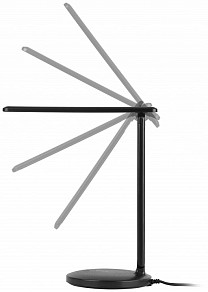 Настольная лампа декоративная Эра  черный арт. NLED-526-10W-BK