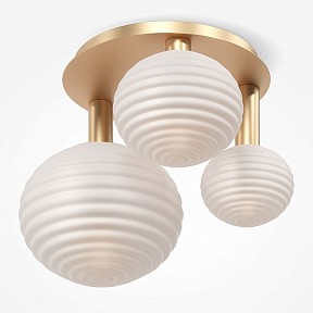 Потолочная люстра Maytoni Halo желтый арт. MOD268CL-03G