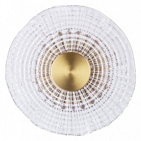 Накладной светильник Arte Lamp Bevel латунь арт. A1611AP-5PB