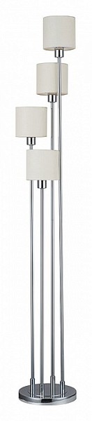Торшер Escada Denver серый арт. 1109/4 Chrome/Beige