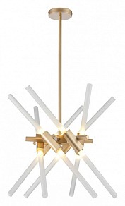 Люстра на штанге Vele Luce Fury желтый арт. VL5684P12