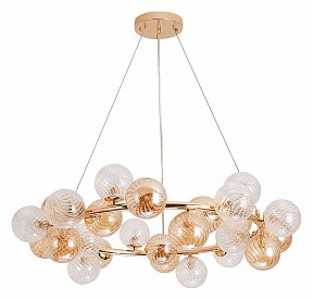 Подвесная люстра Arte Lamp Etereo золото арт. A5261LM-25GO