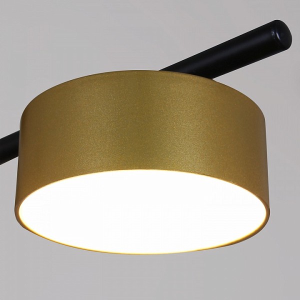 Люстра на штанге Reluce 52008 черный арт. 52008-0.3-08 GX53