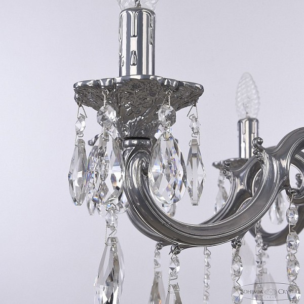 Подвесная люстра Bohemia Ivele Crystal AL7801 металл арт. AL78101/8/210 B CG