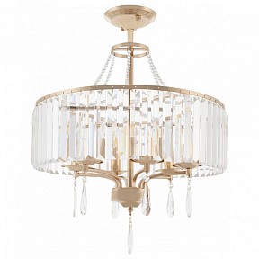 Люстра на штанге Arte Milano Sorrento-1009 золото арт. 371009/6/50/500 GD