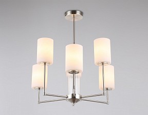 Люстра на штанге Ambrella Light HIGH LIGHT никель арт. LH56211