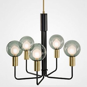 Подвесная люстра Imperiumloft Pearl Grey латунь арт. PEARL01