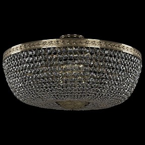 Люстра на штанге Bohemia Ivele Crystal 1911 золото арт. 19111/80IV G