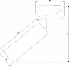 Бра Eurosvet Pitch желтый арт. a063187