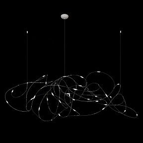 Подвесная люстра Loft it Flock of Light хром арт. 10309/31 CR