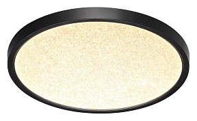 Накладной светильник Sonex Omega Black черный арт. 7662/24L