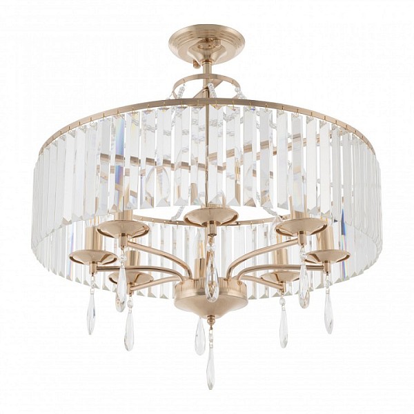 Люстра на штанге Arte Milano Sorrento-1009 золото арт. 371009/8/50/600 GD