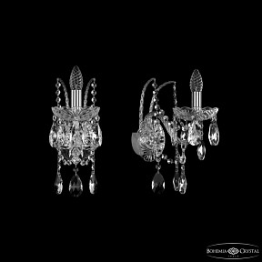 Бра Bohemia Ivele Crystal 1411 никель арт. 1411B/1/160/XL Ni