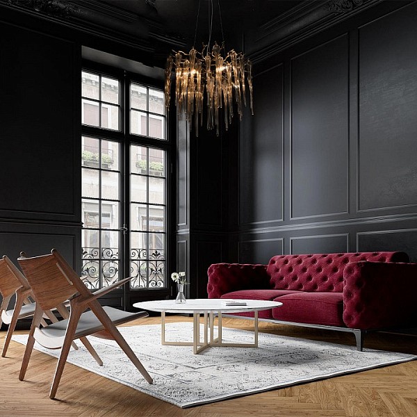 Подвесная люстра Loft it Waterfall бронза арт. 10350/600 AB