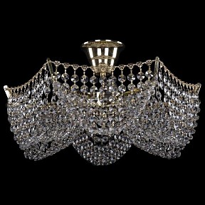 Светильник на штанге Bohemia Ivele Crystal 7708 золото арт. 77081/42 G