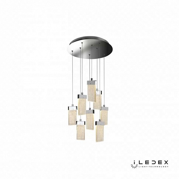 Подвесной светильник iLedex Pixel хром арт. C4430-8R CR