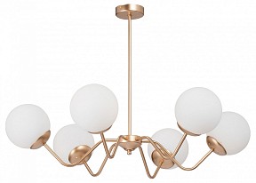 Люстра на штанге Vitaluce V42740 желтый арт. V42740-8/6PL