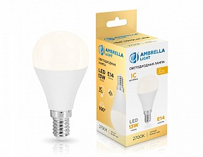 Лампа светодиодная Ambrella Light G45  арт. 451313