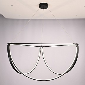 Подвесной светильник Imperiumloft SOLANA черный арт. solana-light01