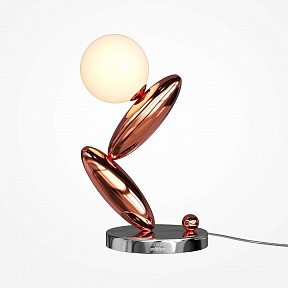 Настольная лампа декоративная Maytoni Resonance медь арт. MOD482TL-L6C3K