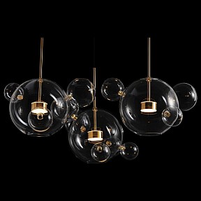 Подвесной светильник Loft it Bolle золото арт. 2027-S3