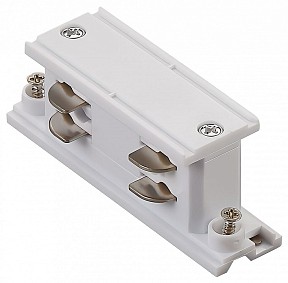 Соединитель для треков Lightstar Quattro белый арт. 504106-FR