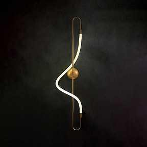 Накладной светильник O-LUCE Aura Sconce латунь арт. 18907061