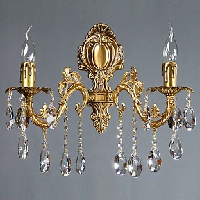 Бра Ambiente by Brizzi Granada бронза арт. 2118/2 AB Tear Drop