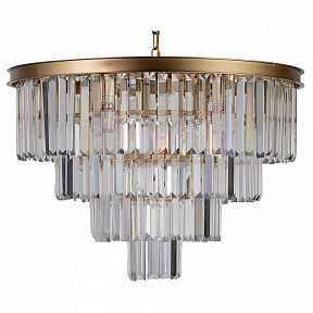 Подвесная люстра Loft it Prism Clear золото арт. 10019/600C