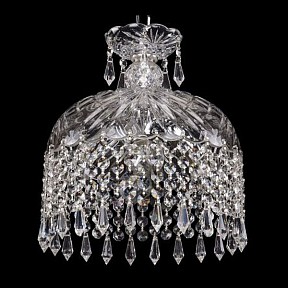 Подвесной светильник Bohemia Ivele Crystal 1478 металл арт. 14781/25 Ni Drops