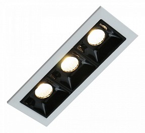 Встраиваемый светильник Arte Lamp Grill черный арт. A3153PL-3BK