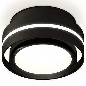 Накладной светильник Ambrella Light XS черный арт. XS8414001
