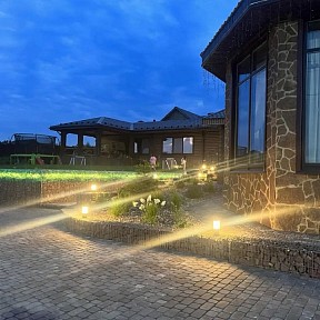 Наземный светильник Fumagalli AMELIA черный арт. DR2.573.000.AYE27