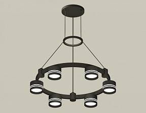 Подвесная люстра Ambrella Light XR черный арт. XR92051203