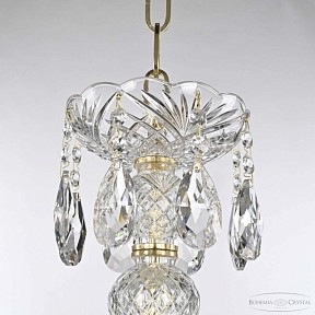 Подвесная люстра Bohemia Ivele Crystal 118 золото арт. 118/8/240 G
