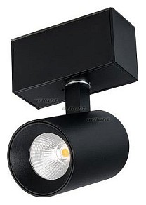 Светильник на штанге Arlight MAG-SPOT-45-R85-7W Warm3000 (BK, 24 deg, 24V) черный арт. 026966