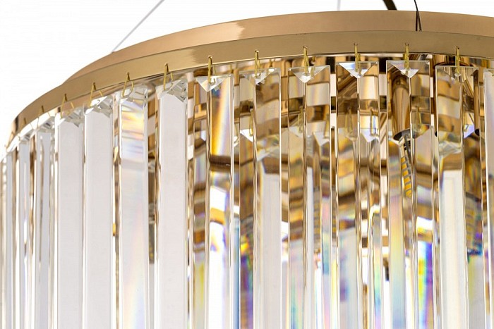 Подвесная люстра Arti Lampadari Enio золото арт. Enio E 1.5.D50.101 GP