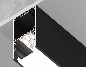 Профиль Ambrella Light Profile System GP черный арт. GP3000BK
