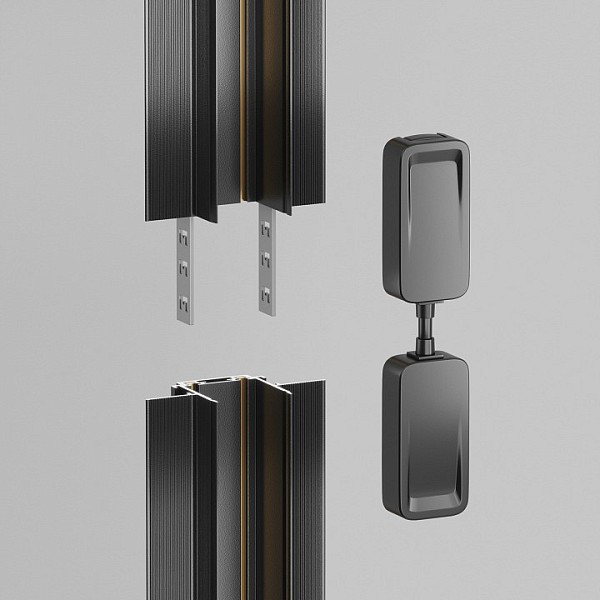 Соединитель для треков Maytoni Accessories for tracks Radity черный арт. TRA084C-B-12