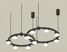Подвесная люстра Ambrella Light XR черный арт. XR92091006
