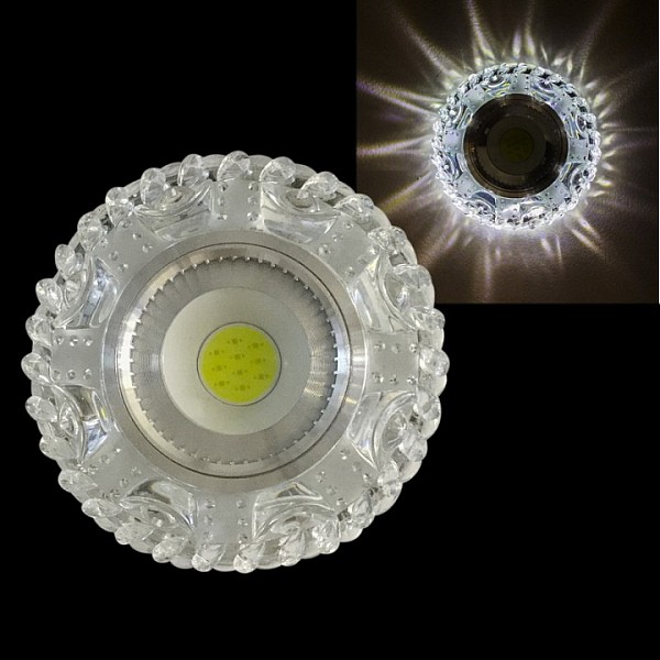 Встраиваемый светильник Reluce  хром арт. 42064-9.0-001PL MR16+LED3W CL