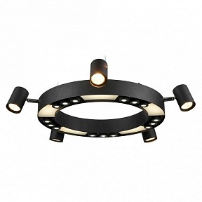 Подвесной светильник Vele Luce Octopus 654 черный арт. VL10152P05