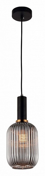 Подвесной светильник LUMINA DECO Rico черный арт. LDP 1218-1 GY+BK