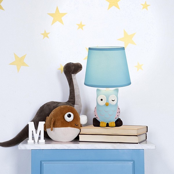 Настольная лампа декоративная Escada KIDS голубой арт. 10209/L Blue