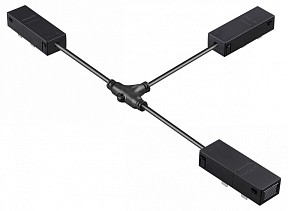 Соединитель для треков Novotech VECTOR 220V черный арт. 135314