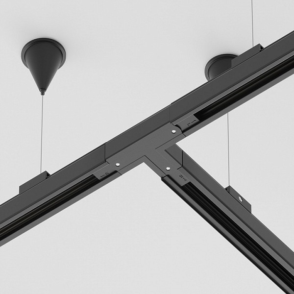 Соединитель для треков Maytoni Accessorises черный арт. TRA005CT-31B-R