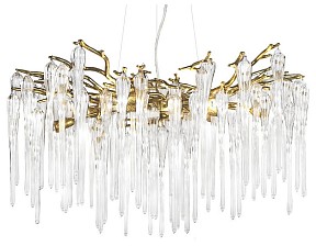 Подвесная люстра Loft it Waterfall бронза арт. 10350/760 AB