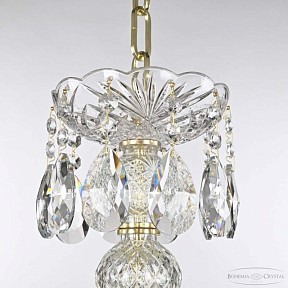 Подвесная люстра Bohemia Ivele Crystal 118 золото арт. 118/10/240 G