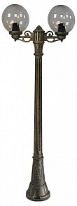 Фонарный столб Fumagalli Globe 250 бронза арт. G25.158.S20.BZE27