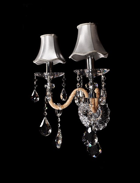 Бра LUMINA DECO Denica кремовый арт. LDW 66249-2 WT